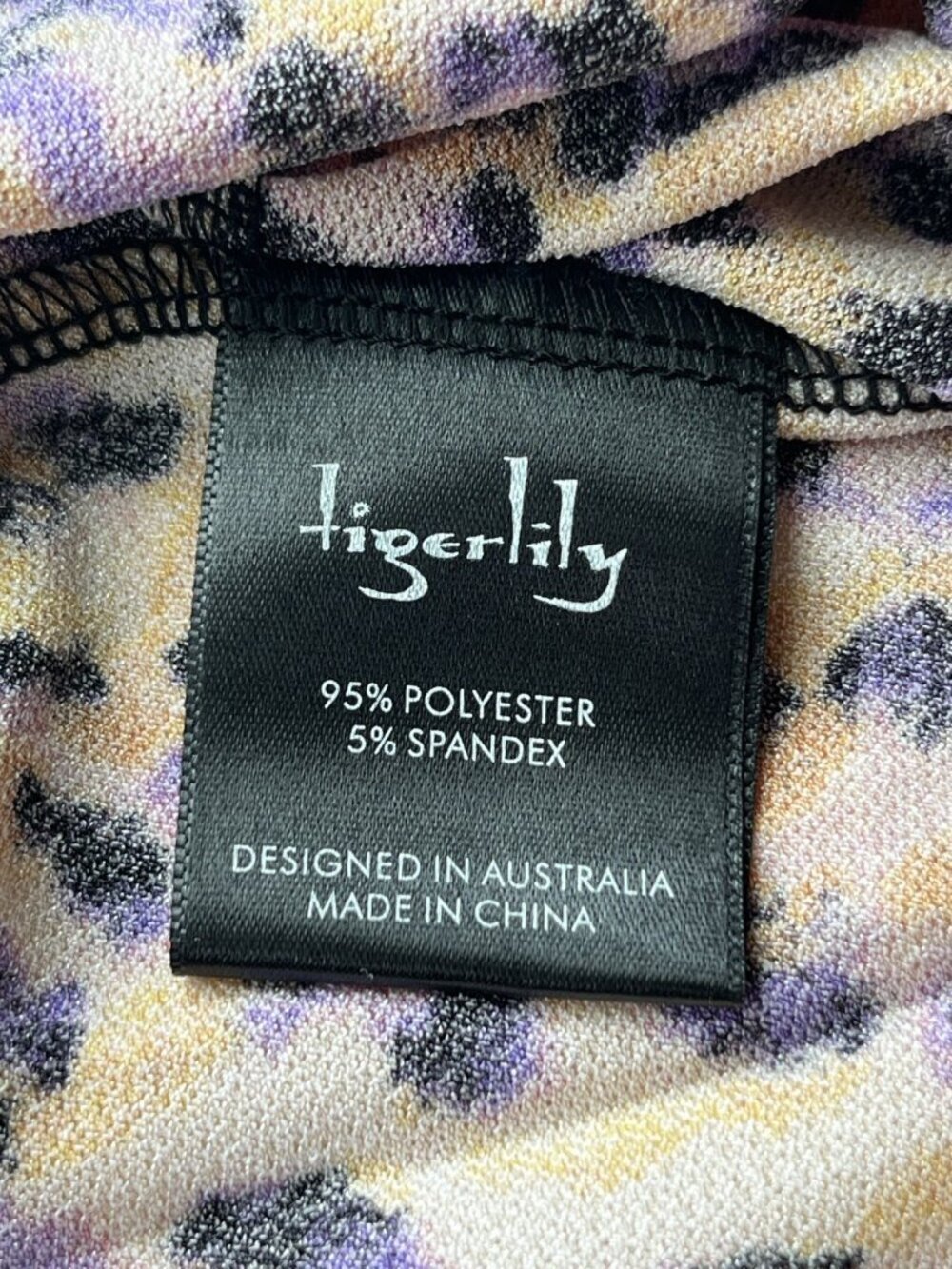 Tigerlily Atzaro Pink Leopard Print Lounge Pants Size 6 - Picture 9 of 14
